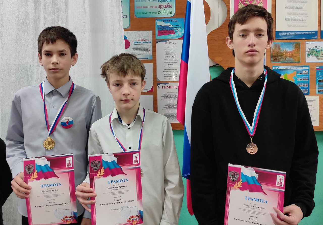Спортивное пятиборье.